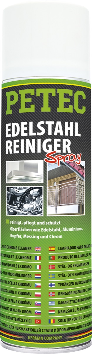 PETEC Edelstahlreiniger, 500 ml — Art.-Nr. 70260