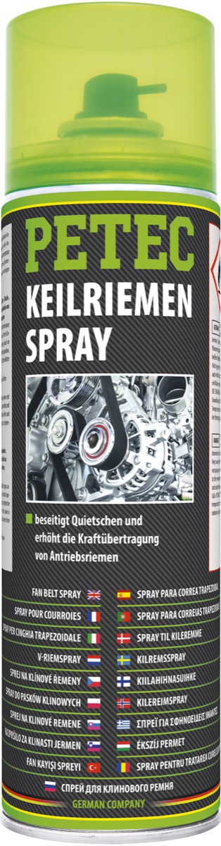 PETEC Keilriemenspray, 500 ml — Art.-Nr. 70460