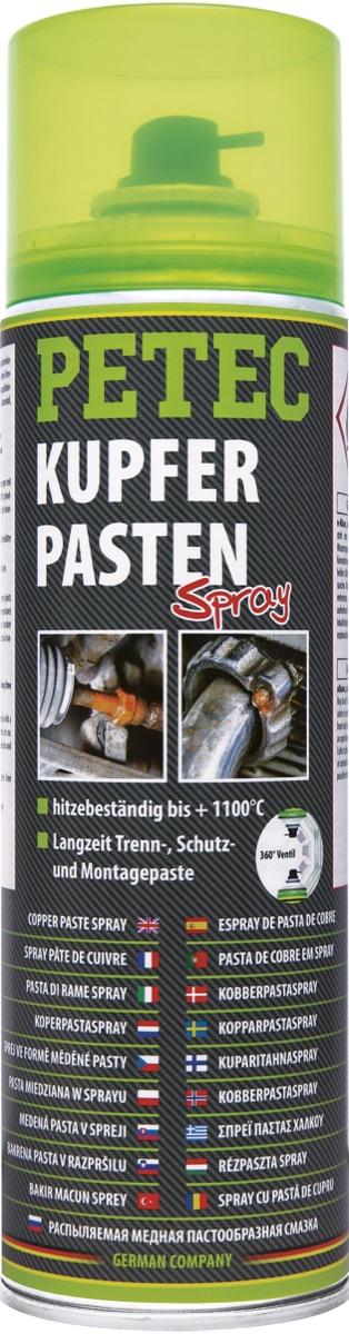 PETEC Kupferpasten-Spray, 500 ml — Art.-Nr. 70350