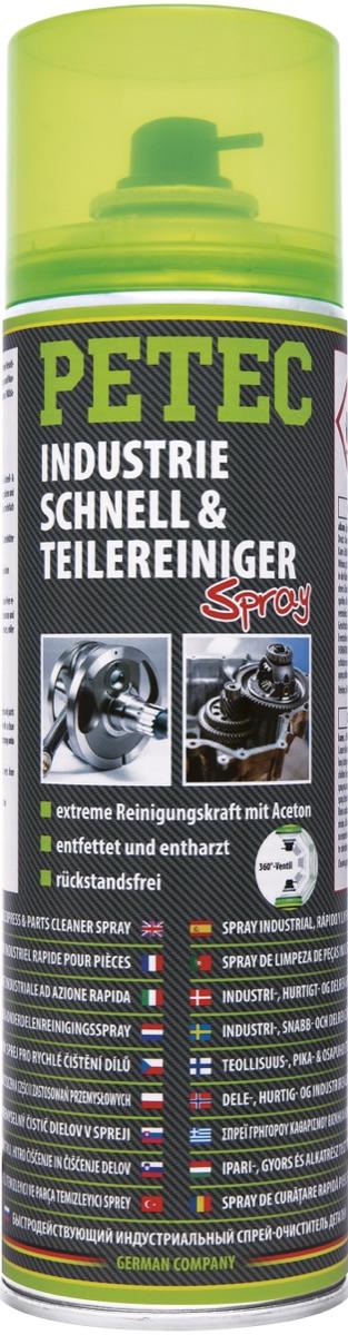 PETEC Industrie-Schnellteilereiniger, 500 ml — Art.-Nr. 71750