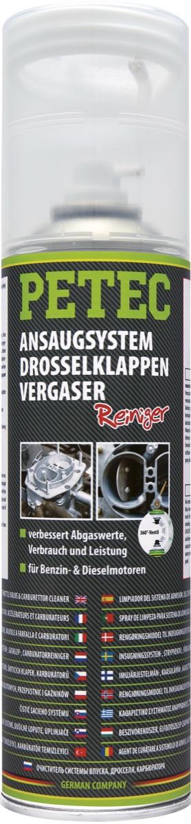 PETEC Ansaugsystem- & Drosselklappenreiniger, 500 ml — Art.-Nr. 72450