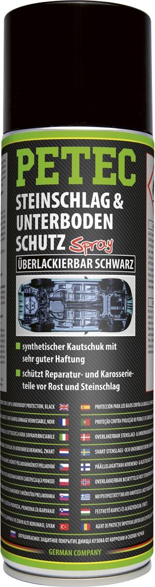 PETEC Steinschlag- & Unterbodenschutz schwarz, 500 ml — Art.-Nr. 73250