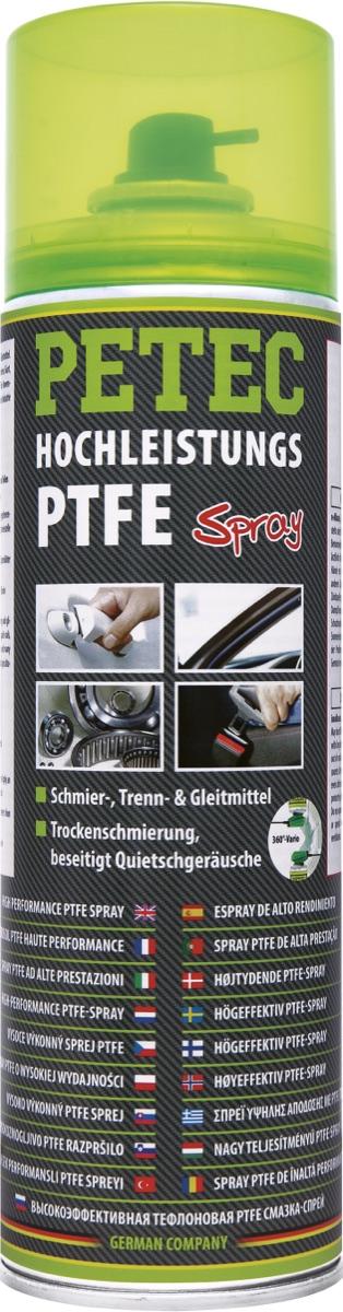 PETEC Hochleistungs-PTFE-Spray, 500 ml — Art.-Nr. 74050